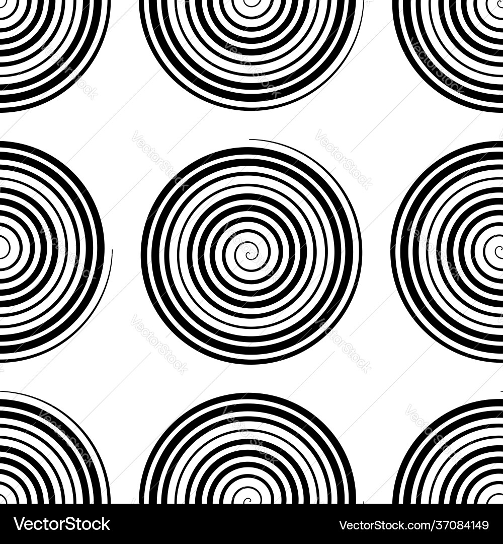 Repeatable pattern with spiral swirl twirl shape Repeatable pattern with spiral swirl twirl shape vector image