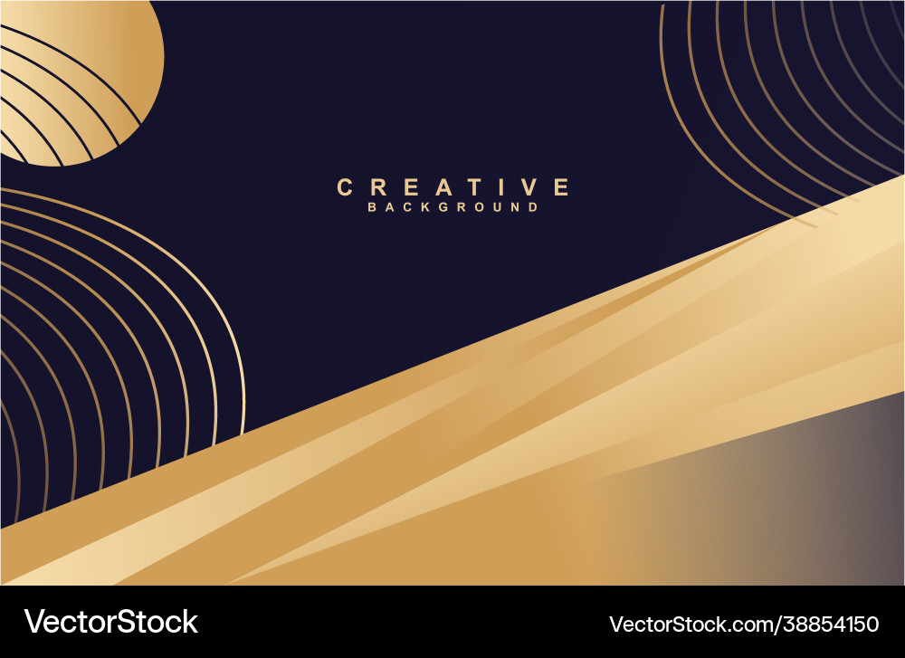 Abstract rectangles shape isolated blue gradient vector image