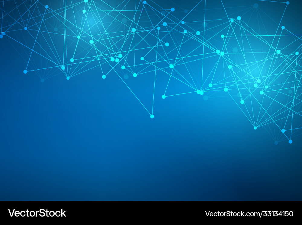 Big data visualization background modern Big data visualization background modern vector image