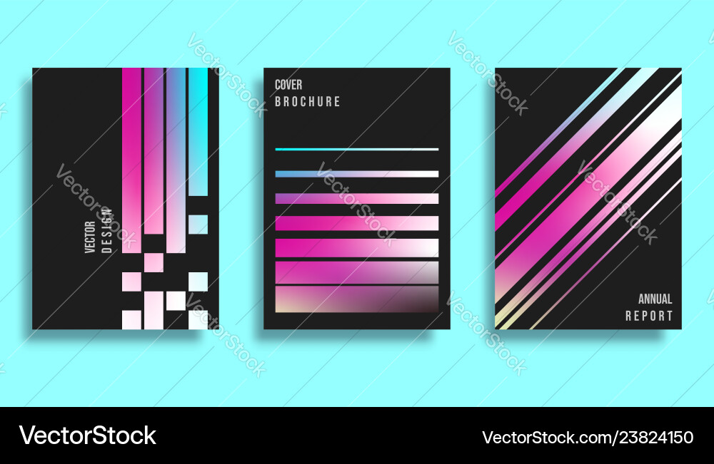 Dynamic Gradient Line Background vector image