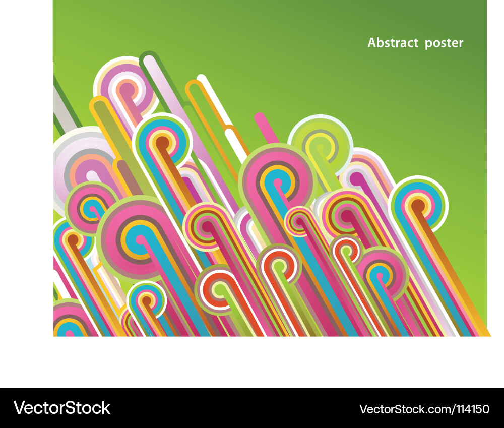 Dynamic Line Pattern vector image