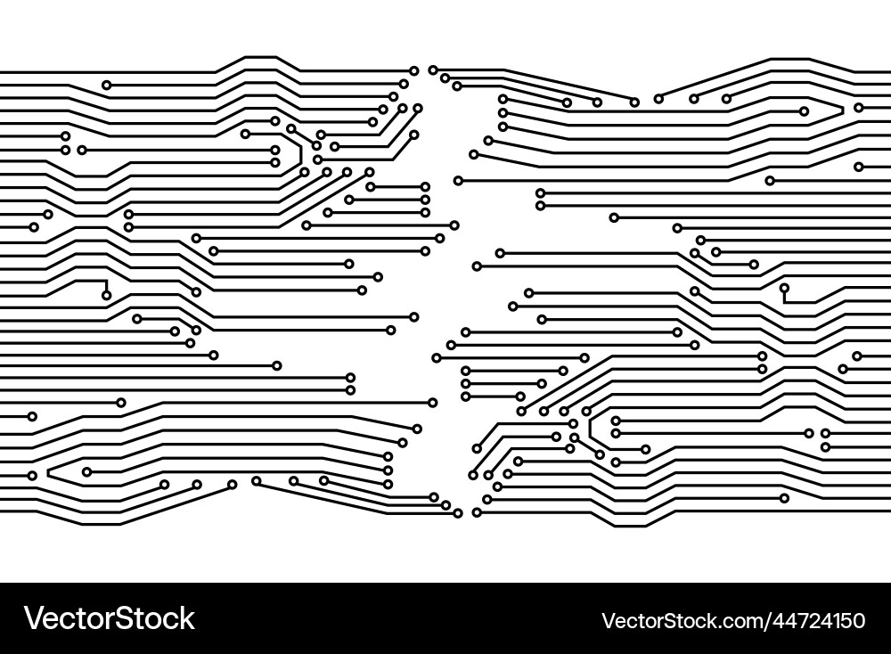 Electronics board high tech digital data Electronics board high tech digital data Vector Image