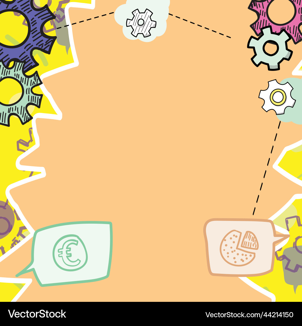 Man looking at 1 number brainstorming new Man looking at 1 number brainstorming new vector image
