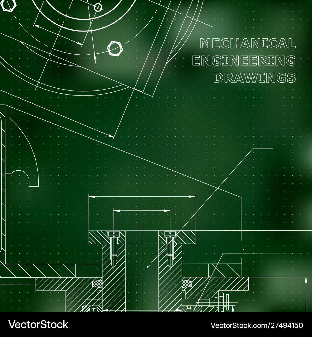 Mechanics technical design engineering style Mechanics technical design engineering style Vector Image