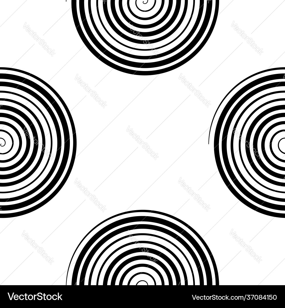 Repeatable pattern with spiral swirl twirl shape Repeatable pattern with spiral swirl twirl shape vector image