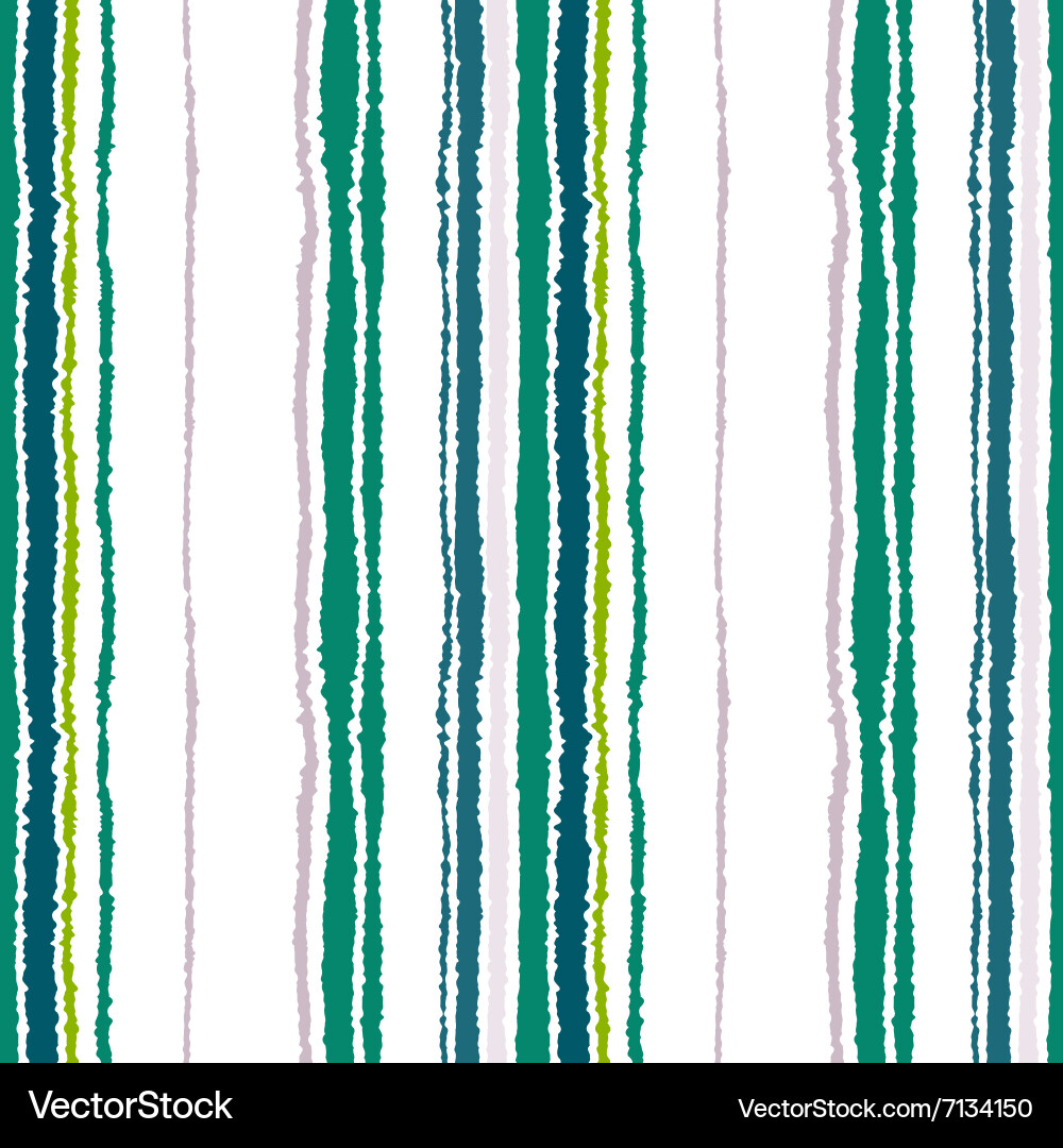 Seamless strip pattern vertical lines with torn Vector Image