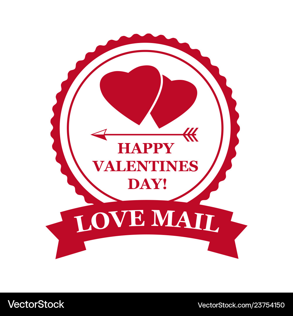Set valentine s day and wedding romantic love mail Set valentine s day and wedding romantic love mail vector image