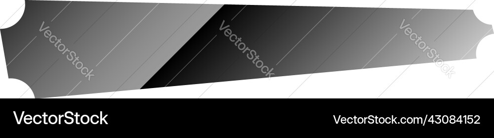Button banner rectangle shape template Button banner rectangle shape template Vector Image