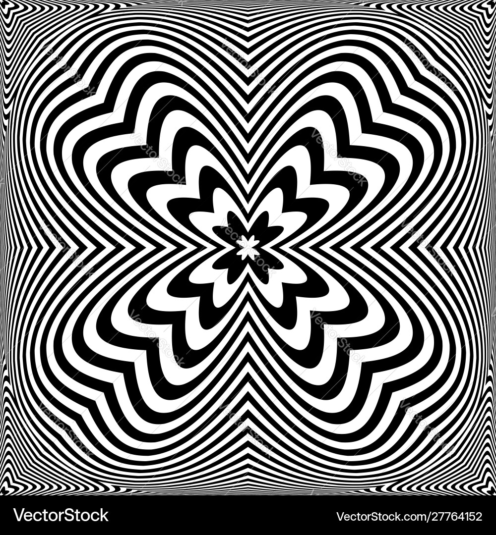 Dynamic Optical Pattern Vector Image