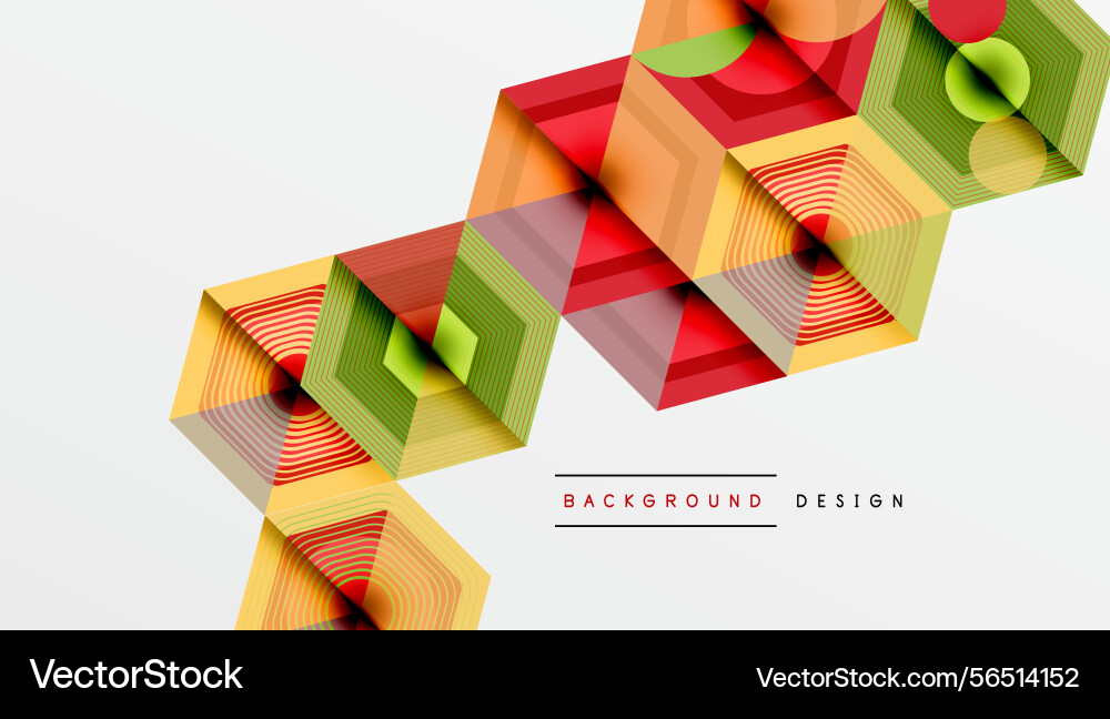 Hexagonal shapes create dynamic layered pattern Hexagonal shapes create dynamic layered pattern vector image