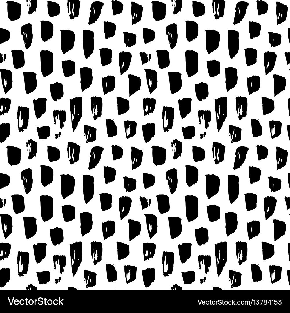 Abstract Paint Stroke Pattern Vector Image