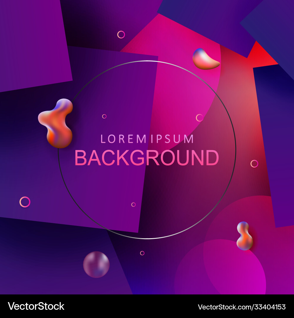 Dark composition with a gradient chaotically vector image