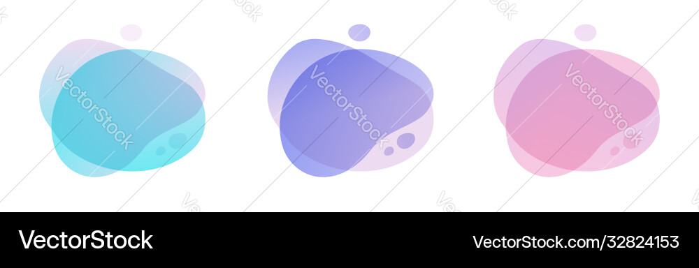 Fluid liquid shape abstract element design Fluid liquid shape abstract element design vector image