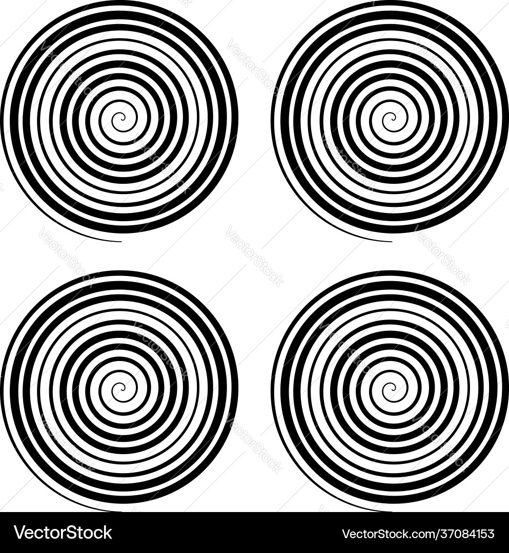 Repeatable pattern with spiral swirl twirl shape Repeatable pattern with spiral swirl twirl shape vector image