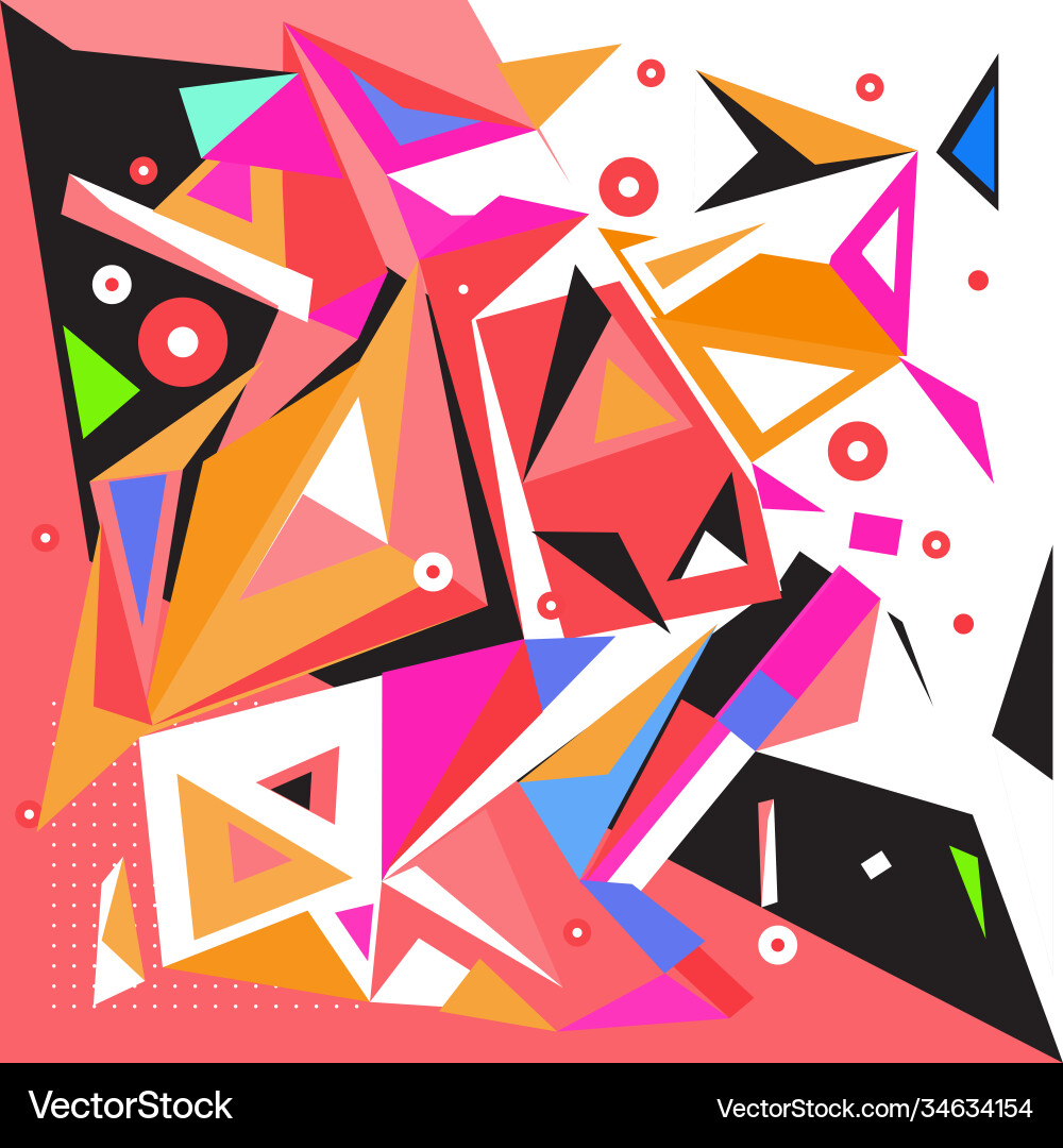 Abstract modern triangles background pattern Abstract modern triangles background pattern vector image
