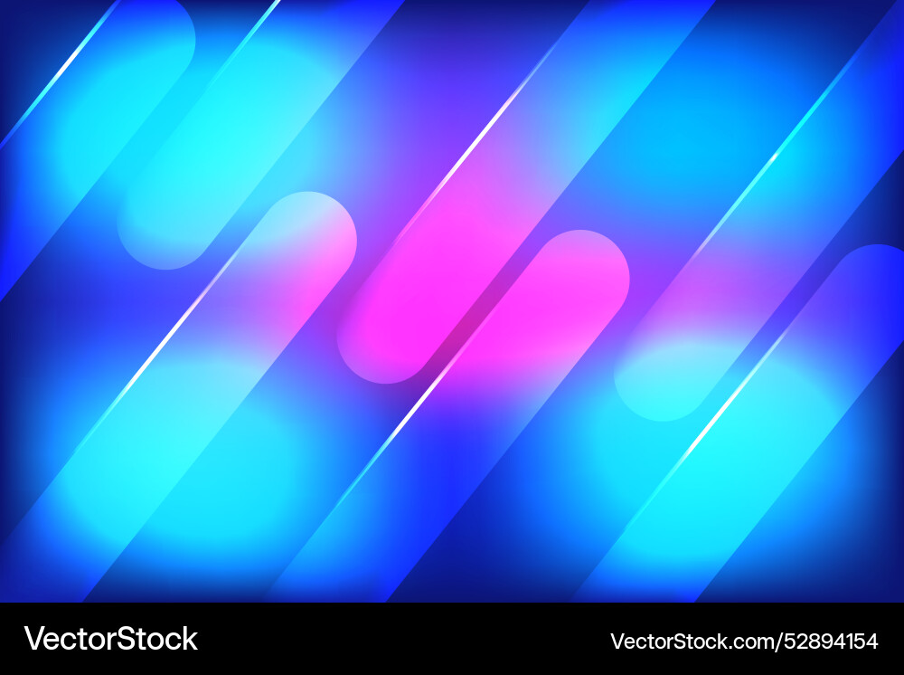 Abstract neon gradient background design Vector Image
