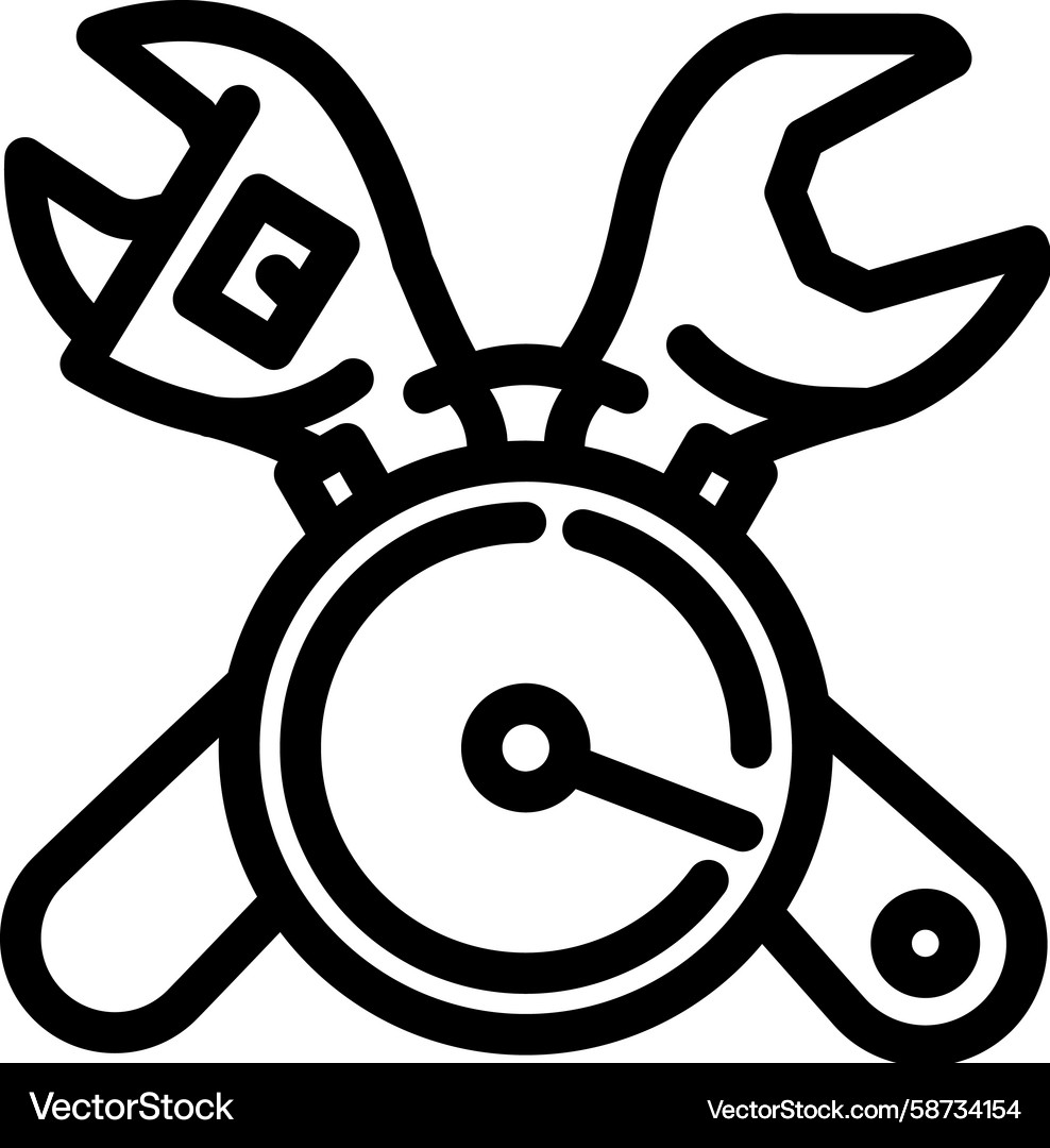 Assembly Line Icon Vector Image