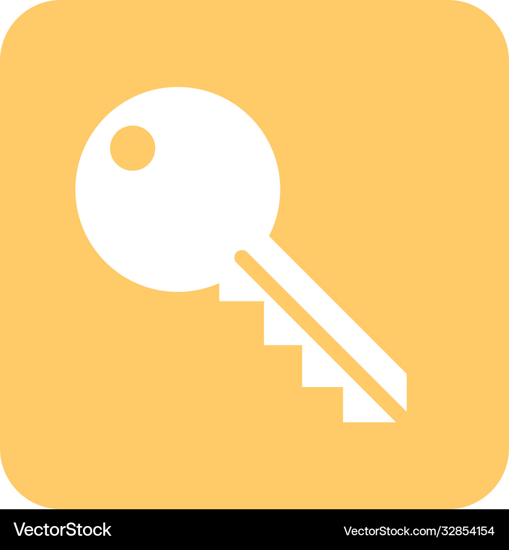 Mobile application security web button menu Vector Image