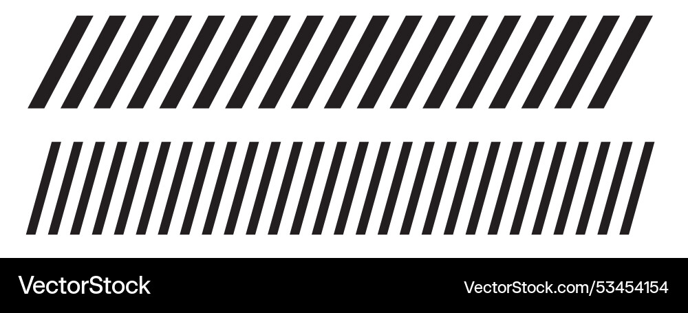 Slash line border diagonal lines divider strip Slash line border diagonal lines divider strip vector image