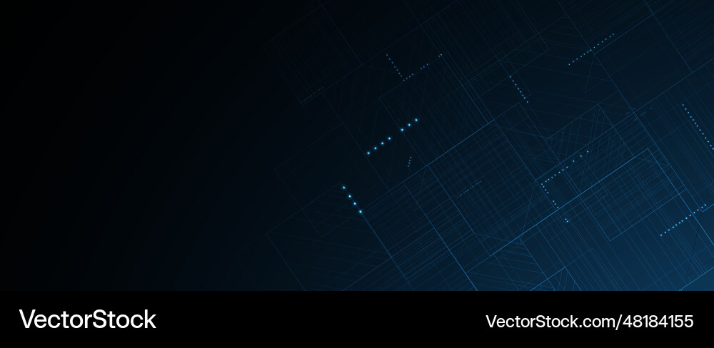 Abstract structure circuit computer technology Abstract structure circuit computer technology vector image
