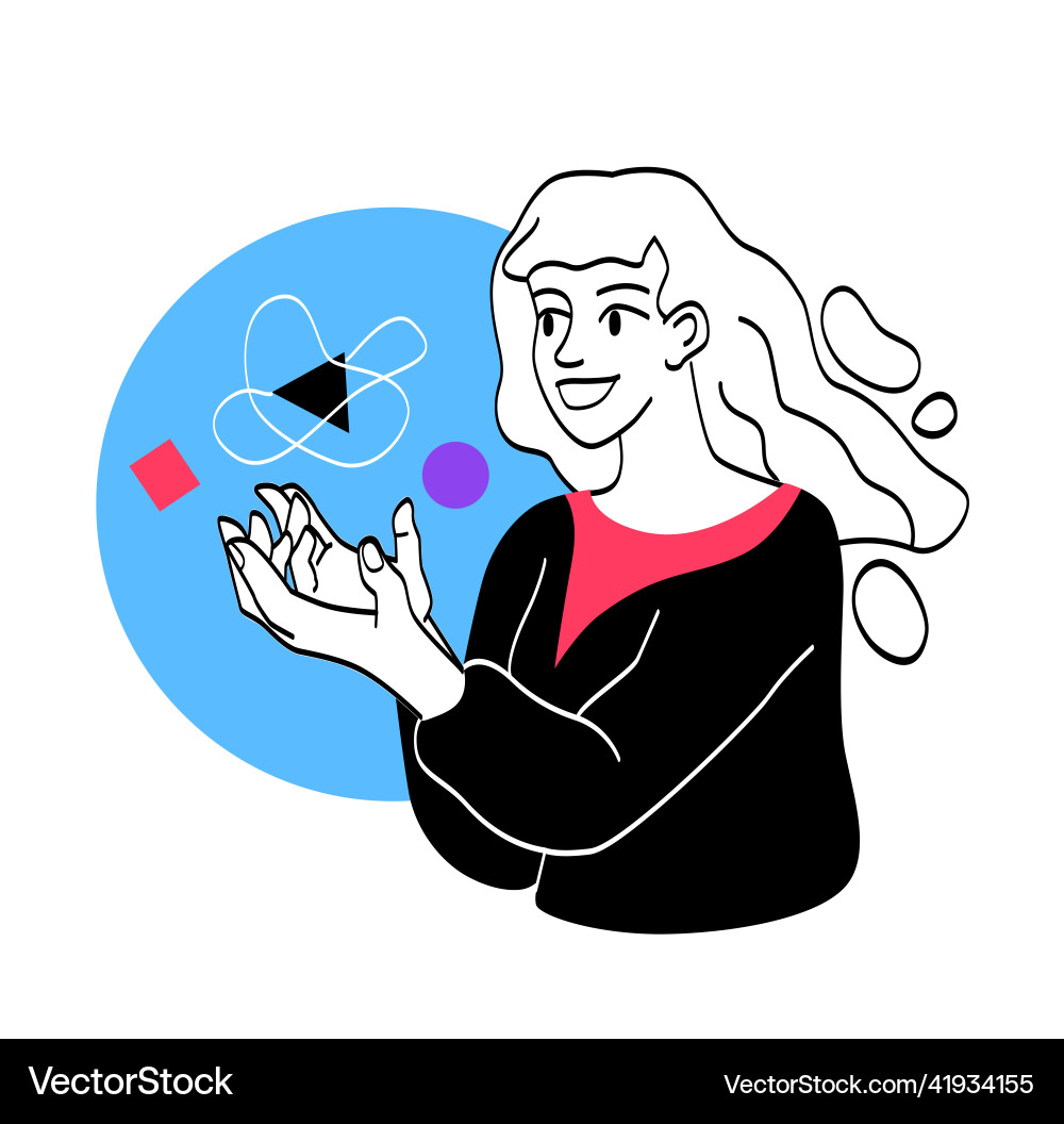 Concept of programming Concept of programming vector image