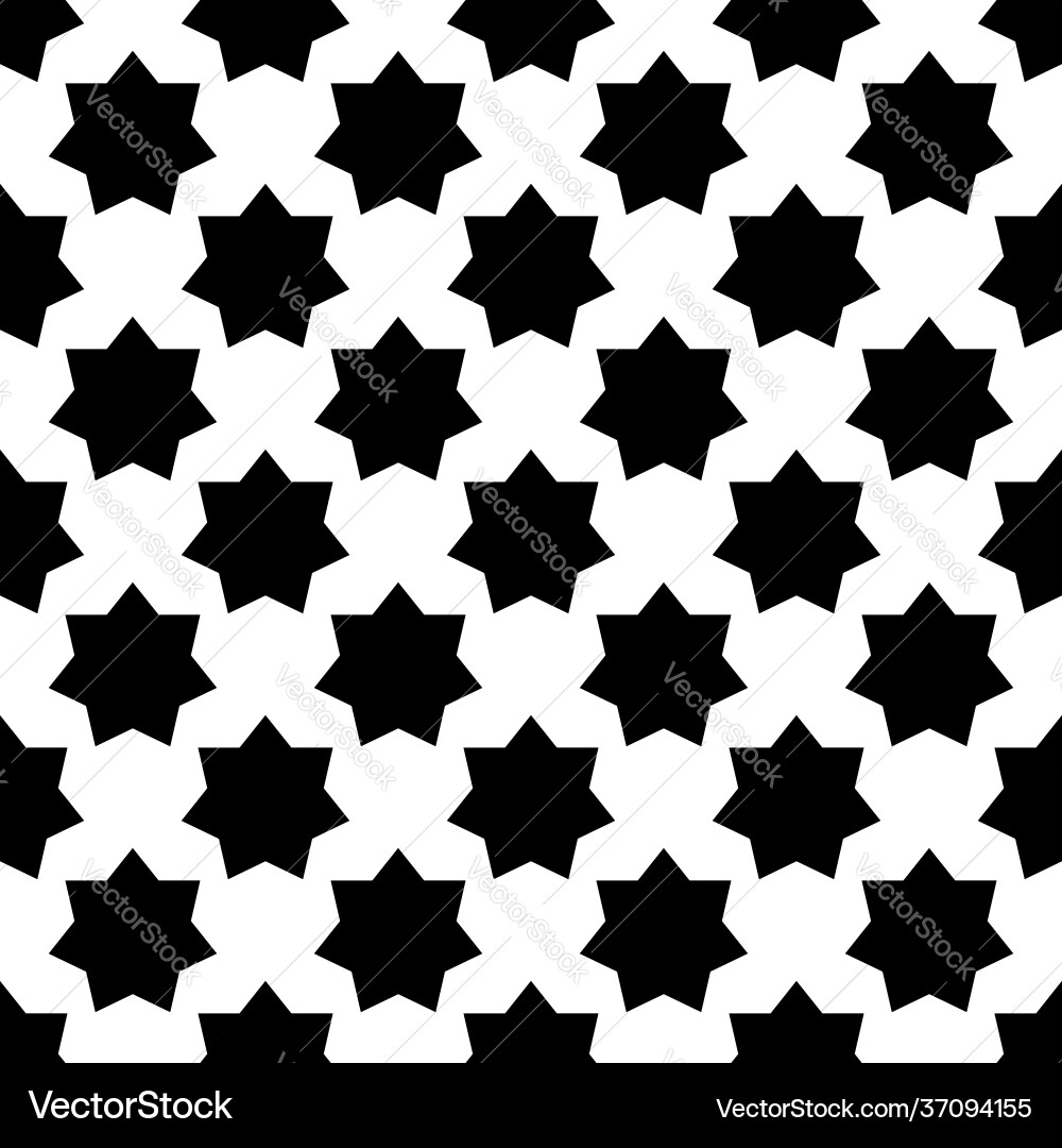 Repeatable seamless star shape pattern Repeatable seamless star shape pattern vector image