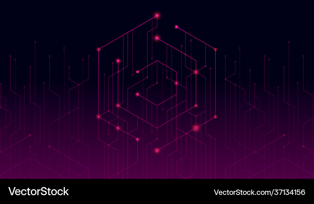 Abstract lines and dots connect background Abstract lines and dots connect background vector image