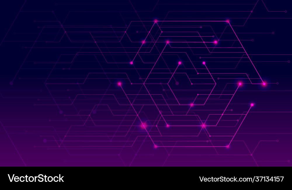Abstract lines and dots connect background Abstract lines and dots connect background vector image