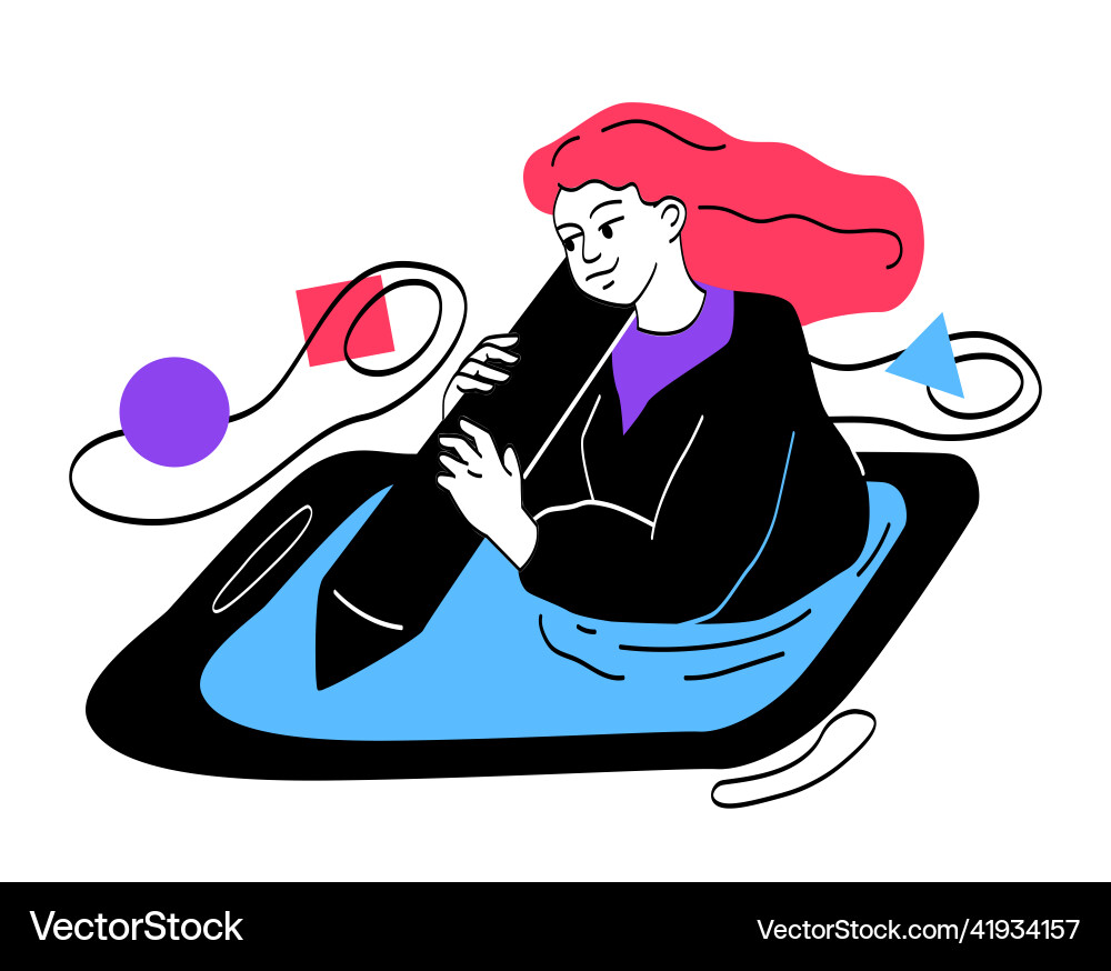 Concept of programming Concept of programming vector image
