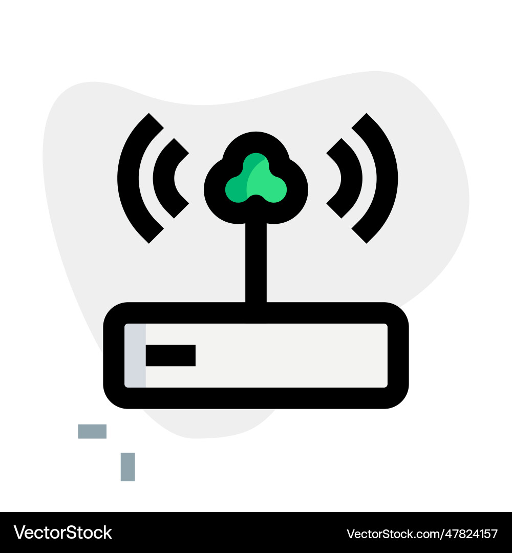 Controlling network resources using a server vector image