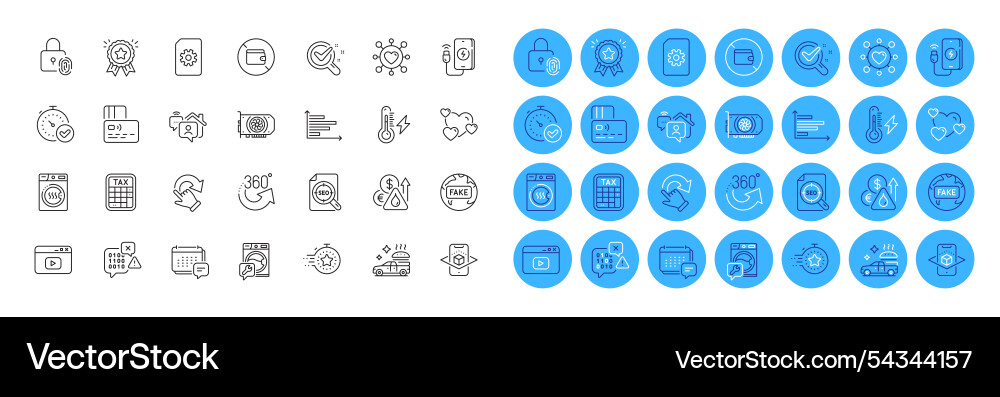 Seo file message and gpu line icons pack for web Seo file message and gpu line icons pack for web vector image