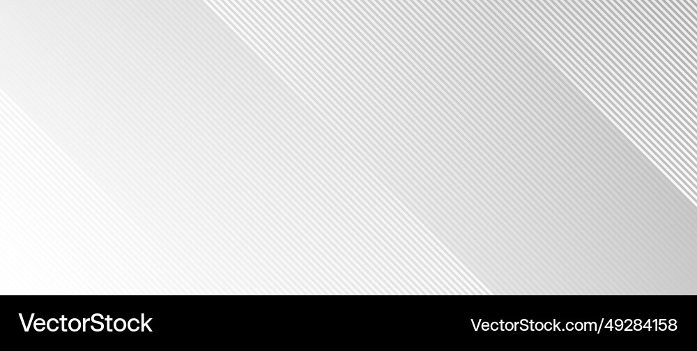 Abstract thin gray diagonal lines background Vector Image