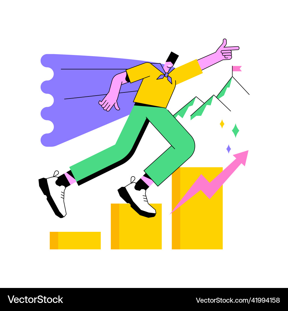 Boost in traffic abstract concept Vector Image