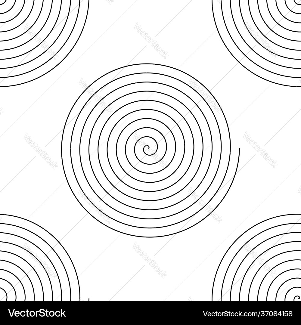 Repeatable pattern with spiral swirl twirl shape Repeatable pattern with spiral swirl twirl shape vector image