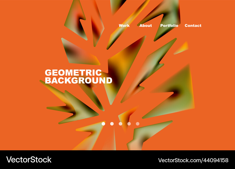 Shards shape composition abstract background web Shards shape composition abstract background web vector image
