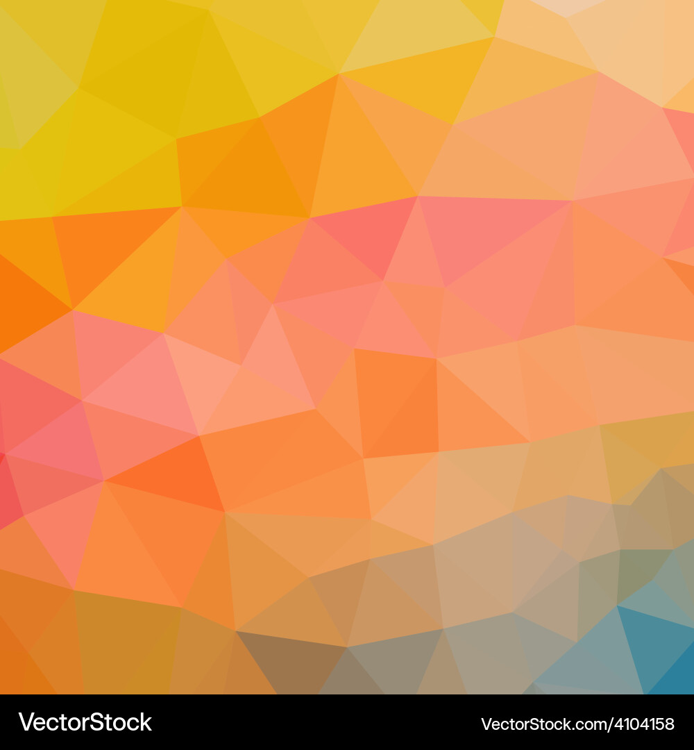 Triangles pattern of geometric shapes colorful vector image