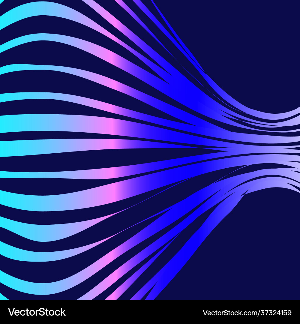 Abstract background with dynamic effect Vector Image