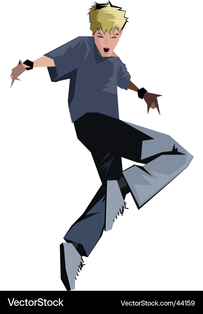 Dynamic Jump Pose Vector Image
