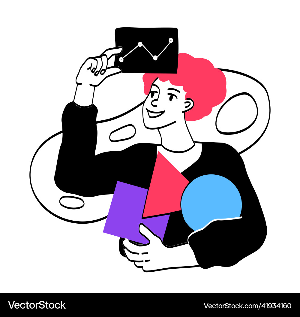 Concept of programming Concept of programming vector image