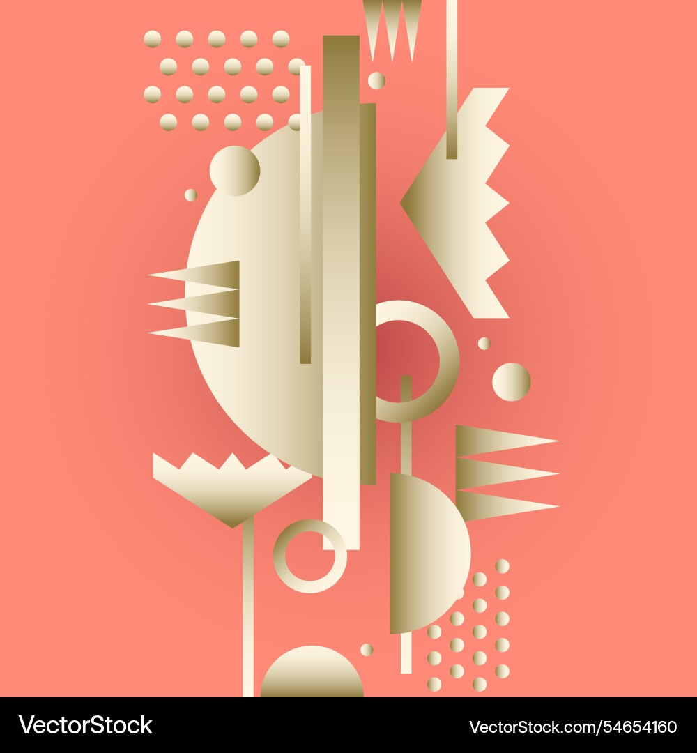 Modern backgrounds with abstract elements vector image