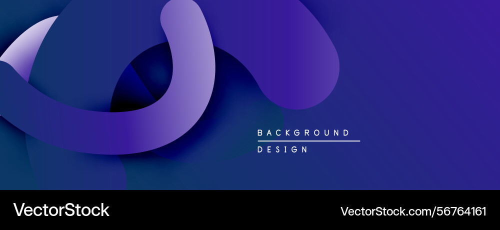 Abstract blue layers create dynamic composition Abstract blue layers create dynamic composition vector image