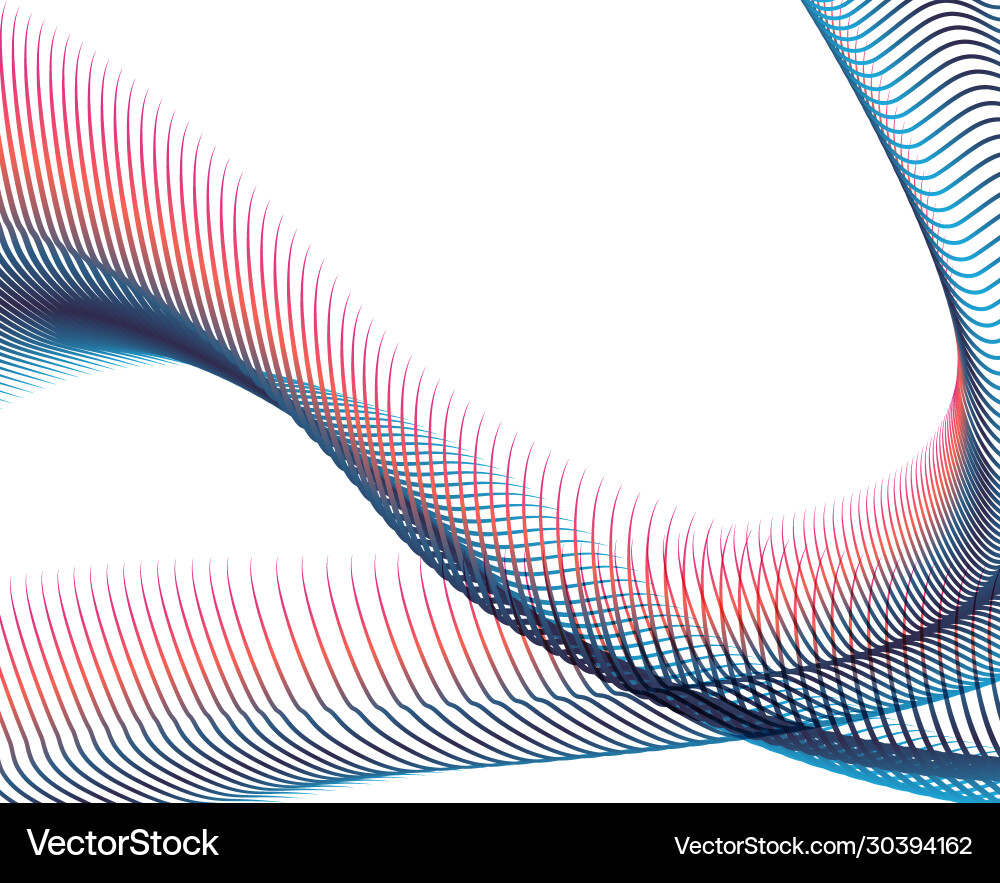 Abstract background blend wave line design Abstract background blend wave line design vector image