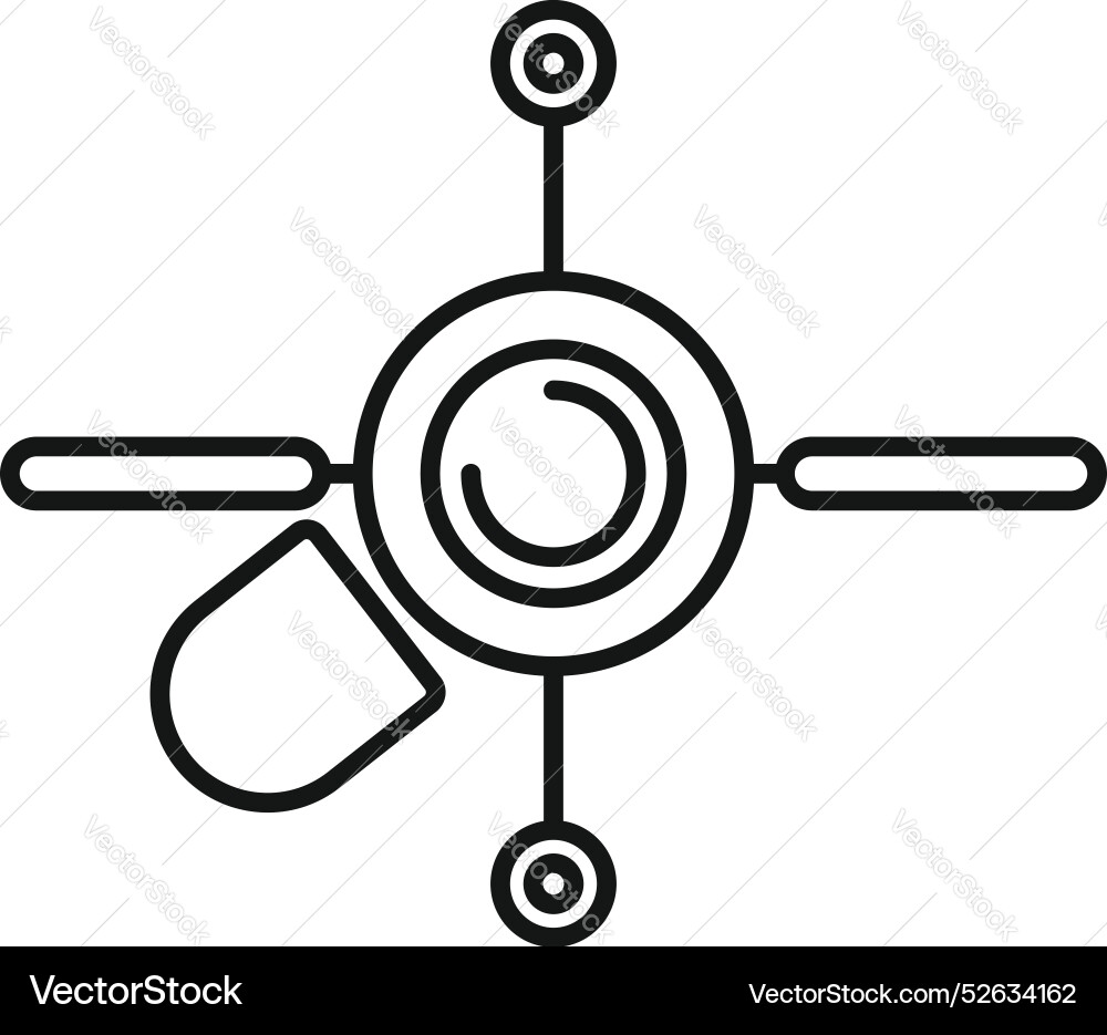Computer mouse connecting to global network Vector Image