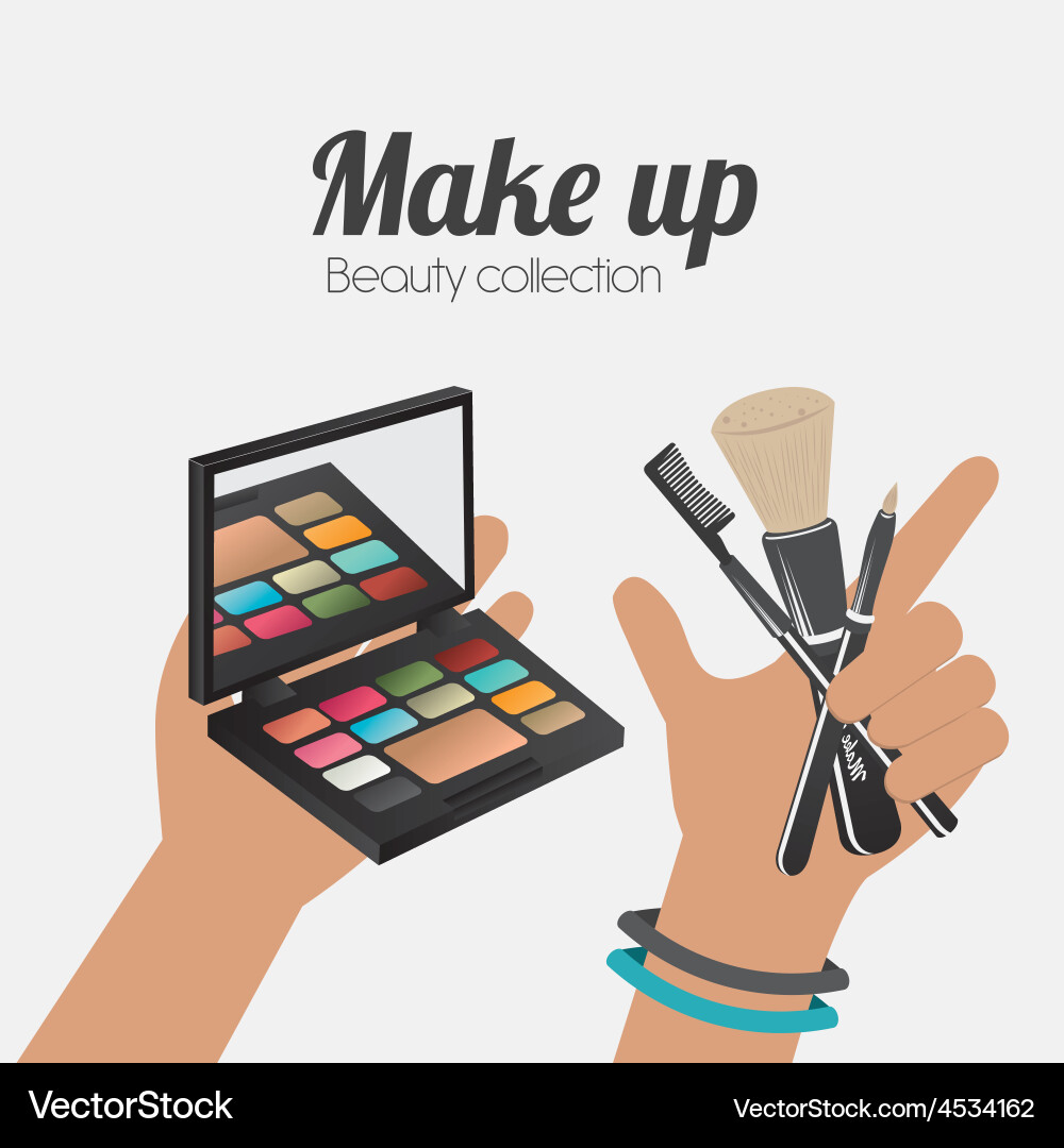 Make up design Vector Image