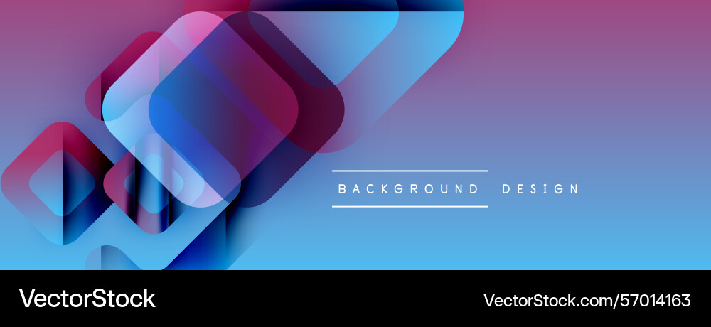 Abstract geometric shapes overlap creating Abstract geometric shapes overlap creating Vector Image