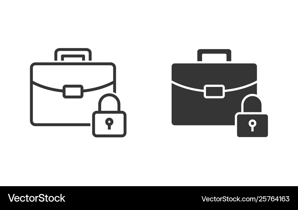 Data security icon for graphic and web Vector Image