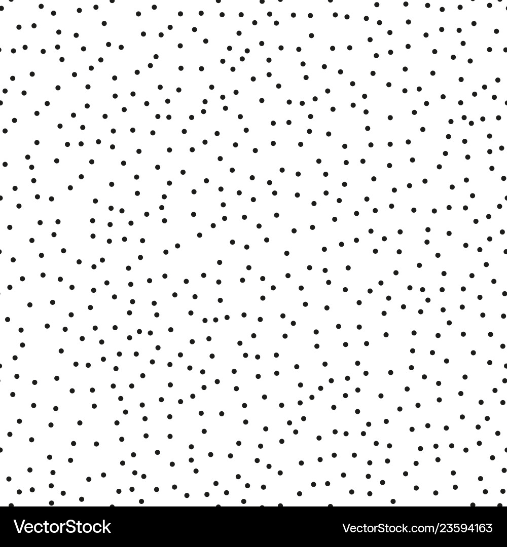 Pointillism low density seamless dots pattern Pointillism low density seamless dots pattern vector image