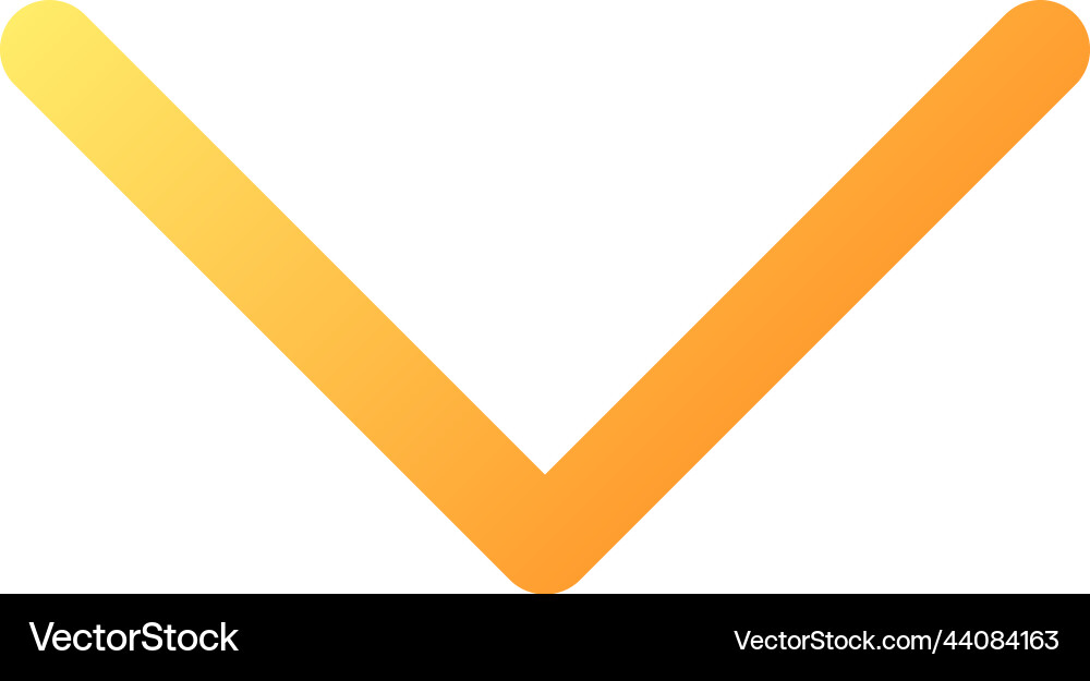 Scroll down pixel perfect flat gradient color ui Scroll down pixel perfect flat gradient color ui vector image
