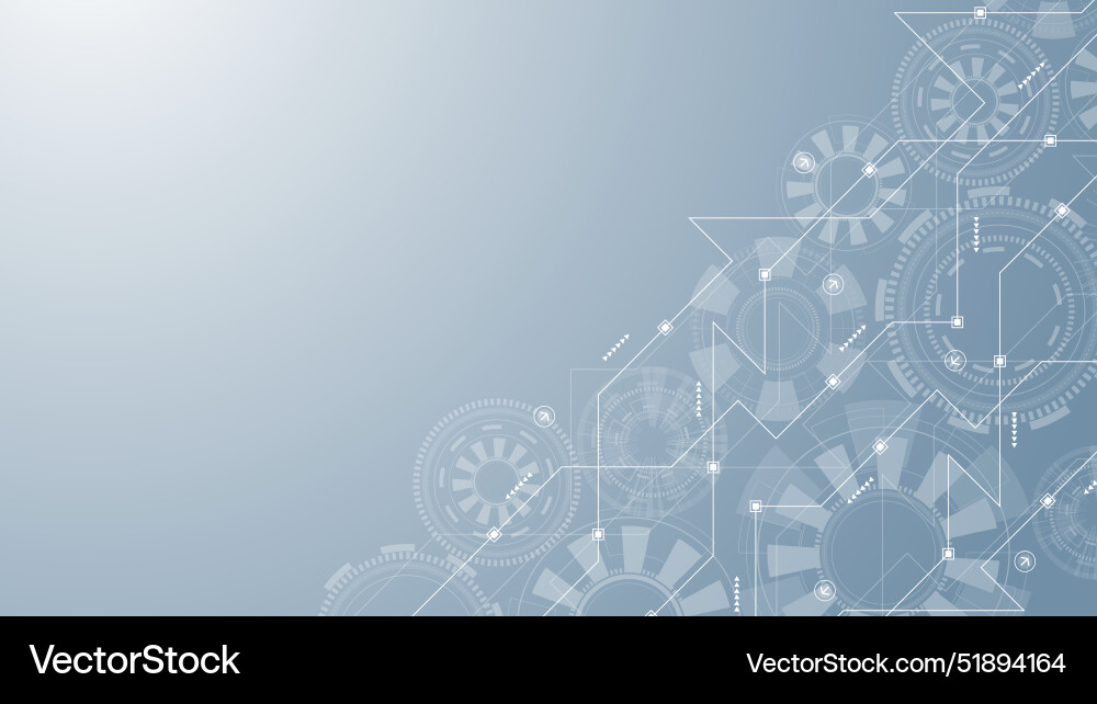Abstract background with technology circuit board Abstract background with technology circuit board vector image