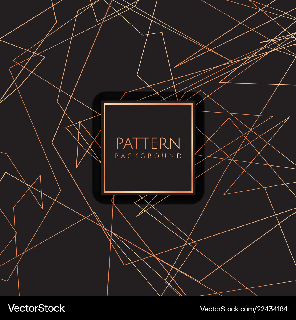 Art Deco Pattern Background vector image